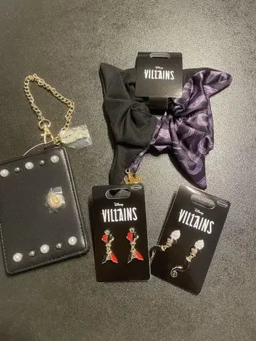 디즈니 스토어 빌런즈 묶음 판매 아슬라 트럼프의 여왕