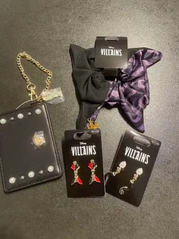 디즈니 스토어 빌런즈 묶음 판매 아슬라 트럼프의 여왕