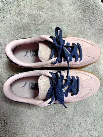 PUMA 스웨이드 스니커즈 핑크/네이비 (가격 인하했습니다)