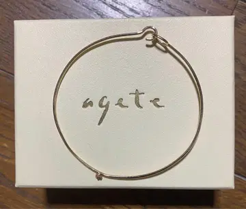 새상품급 agete K10 다이아 뱅글