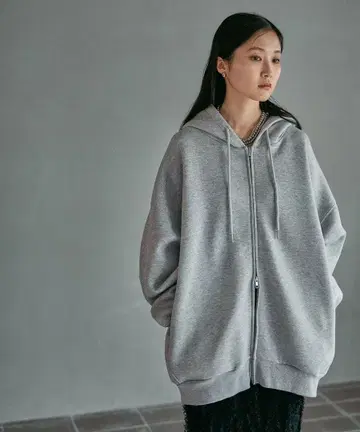 렙심 LEPSIM 퍼프 에어 ZIPBIG 후디 그레이 새상품