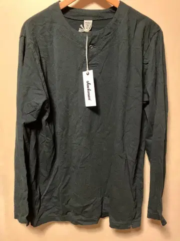 Jackman USA Cotton Henleyneck LS T-shirt