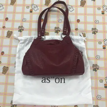 실물은 촬영하는 as on 버건디 숄더백