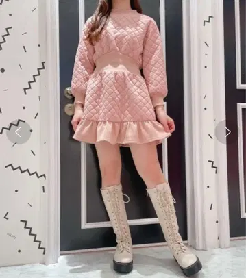 Lillily 퀼팅 원피스