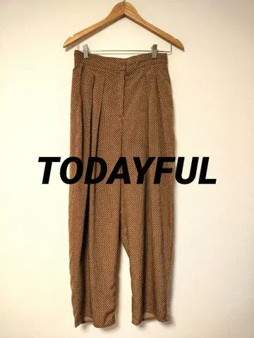 TODAYFUL 투데이풀 보송보송 소재 도트 팬츠