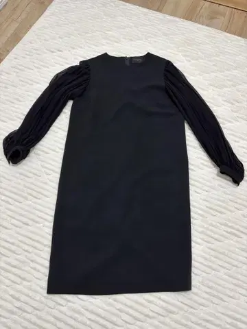 UNITED ARROWS 블랙 무릎 기장 원피스
