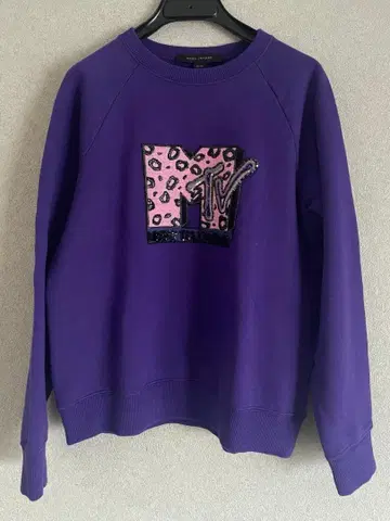 마크 제이콥스 MARC JACOBS MTV 퍼플 맨투맨