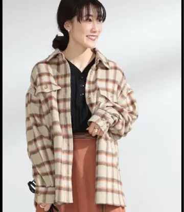 Ray BEAMS 가디건 셔츠 아우터