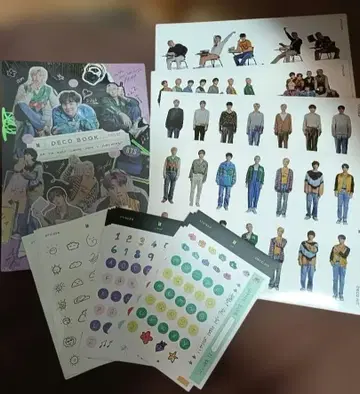 BTS DECO KIT 데코북 스티커 마스킹 테이프