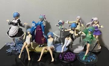 리제로 에밀리아 렘 피규어