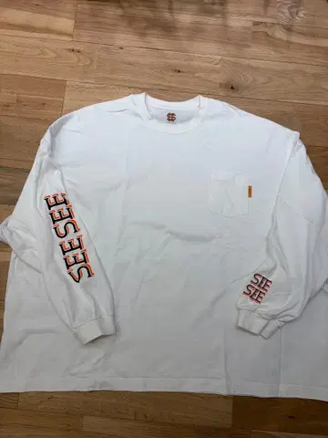 SEESEE 씨씨 빅 사이즈 롱 T셔츠