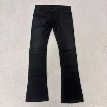 블랙 부츠컷 데님