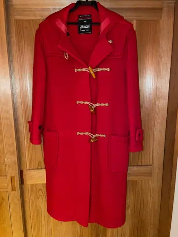 Gloverall 더플 코트 레드