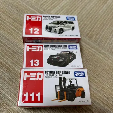 토미카 미니카 세트 3종 알파드 페어레이디 Z L & F 제네오