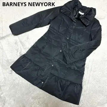 컨디션 최상 BARNEYS NEWYORK 다운 90% 코트 블랙