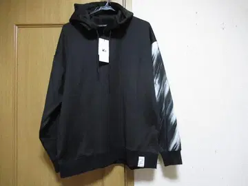 M596 glimclap 그리클랩 새상품 블랙 와이드 디자인 후드티 M