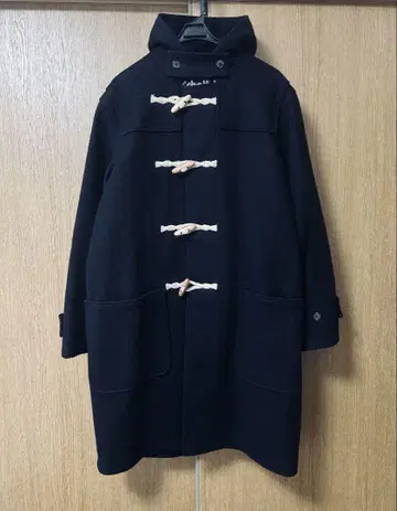 Schott 더플 코트 블랙 M
