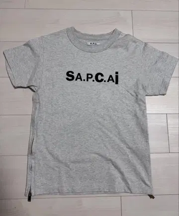 [정품] sacai x APC 콜라보T셔츠