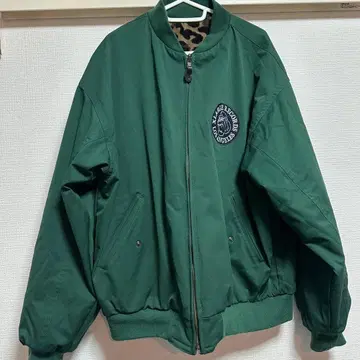 XLARGE 레오파드 무늬 리버서블 자켓 아우터