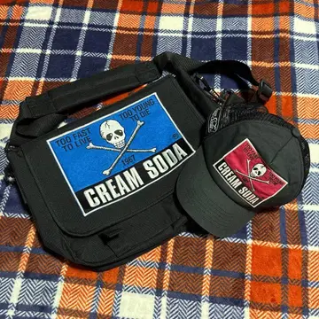 초레어 CREAM SODA 토트백과 캡 세트