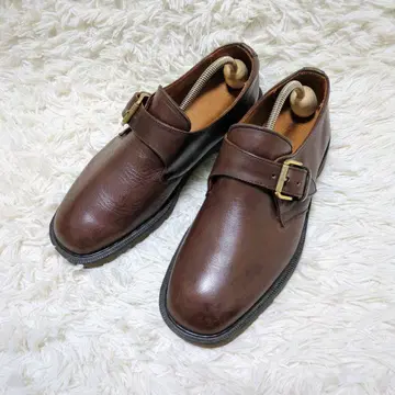 레어 닥터마틴 UK제 몽크 스트랩 브라운 UK7