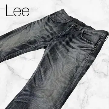 [Lee] 하의 바지 팬츠 블랙 데님 청바지 슬림 스트레이트