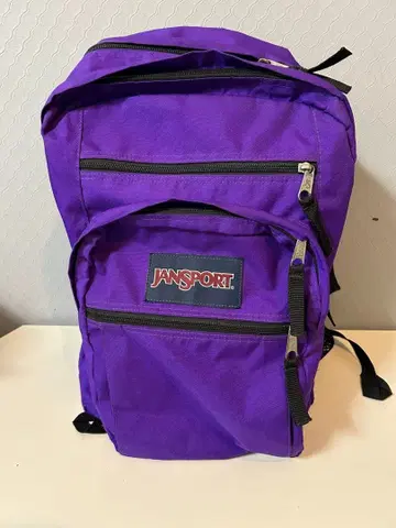 JANSPORT 보라색 백팩