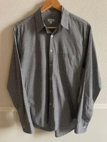 STEVEN ALAN 스티븐 앨런 깅엄 체크 셔츠 M 사이즈