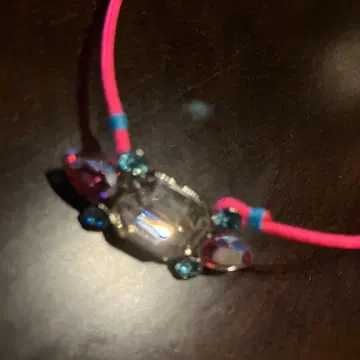 SWAROVSKI 스와로브스키 Tosha Pink 목걸이 새상품