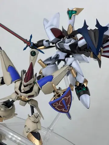 moderoid 류 나이트 로드 제퍼 + 제퍼 전체 도색 완성품