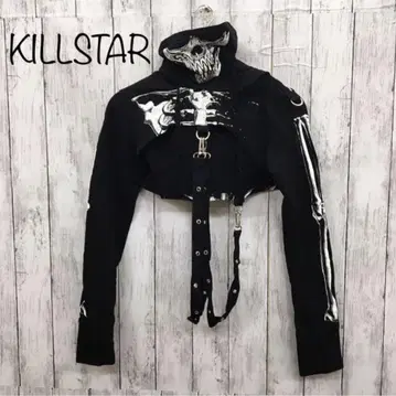 KILLSTAR 킬스타 본 후드티 스컬 해골