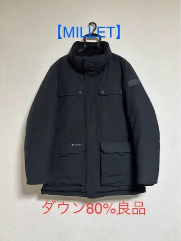 [ MILLET ] 밀레 다운 자켓 블랙 100L 고품질