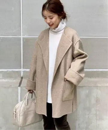 스픽 앤 스팬 노카라 리버 코트 36