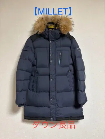 [ MILLET ] 밀레 다운 자켓 네이비 100 L 고품질