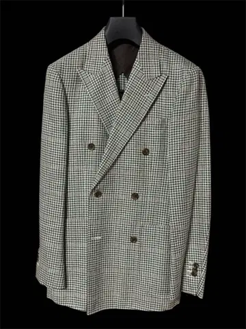 SHIPS 오더 제품 카노니코 원단 더블 자켓