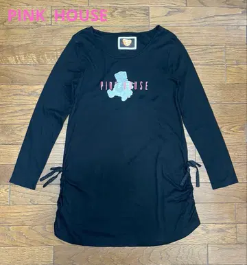 PINKHOUSE 티셔츠 원피스 F 블랙 테디베어 [ 새상품급 ]