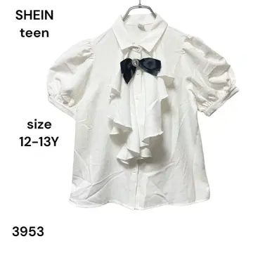 SHEIN teen 셔츠 상의 블라우스 12-13Y 스타일리시