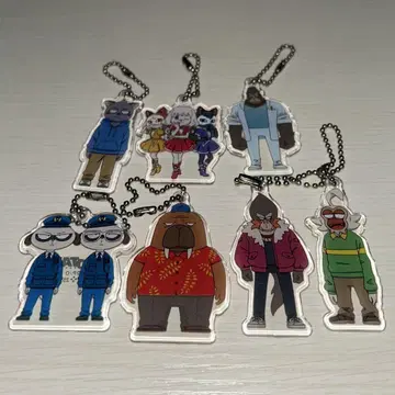 오드 택시 가챠 아크릴 키링 ODDTAXI 키링