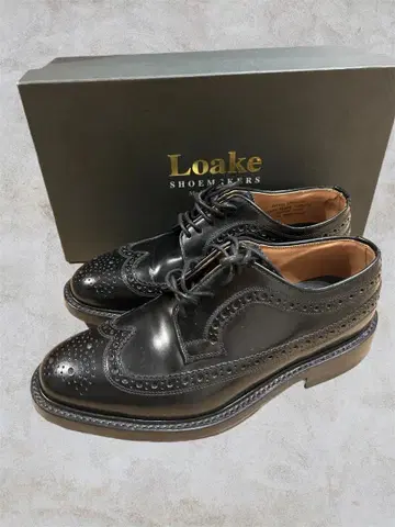 로크 윙팁 UK8 블랙 made in England