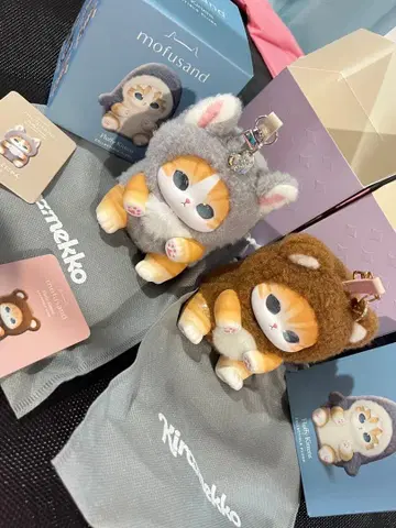 키라메코 늑대냥 곰냥 세트 모프 샌드