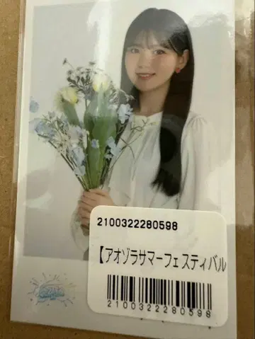 폴라로이드풍 카드 이마이 유키 내가 보고 싶었던 파랑 하늘