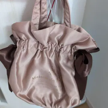 Maison de FLEUR 새틴 리본 백 3웨이