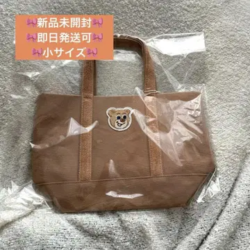 미개봉 새상품 페이러 올드 테디 와펜 토트백 베이지 소
