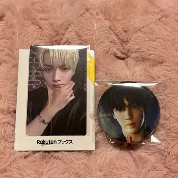 TXT SOOBIN 라쿠텐북스 럭키 드로우 특전 캔뱃지 세트