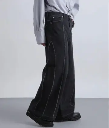 HARE 컷오프 디자인 데님 팬츠