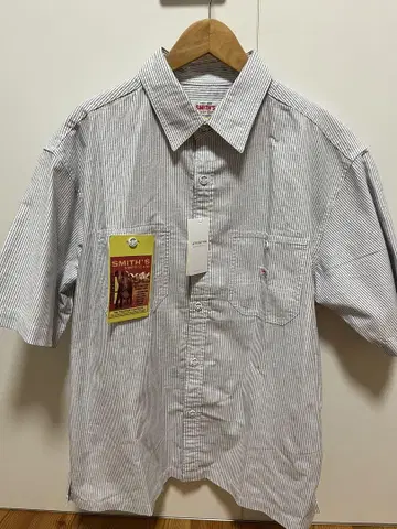 SMITH'S AMERICAN 스트라이프 워크 셔츠 M