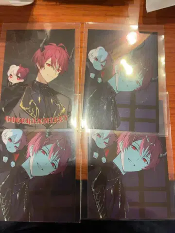 곳짱 마이키 CR HALLOWEEN 2025 메탈릭 카드 4장