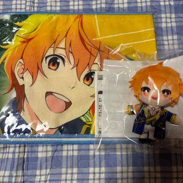 아이돌 마스터 SideM 세가 럭키 쿠지 봉제 인형 머플러 타월 유스케