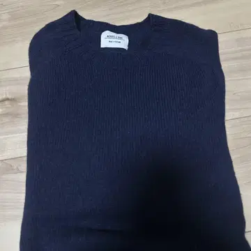 MORRIS & SONS 지롱 라무 크루넥 니트 영국제