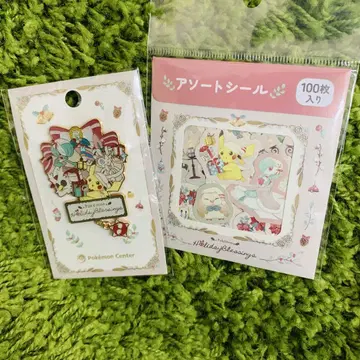 포켓몬 크리스마스 로고핀즈 모듬씰